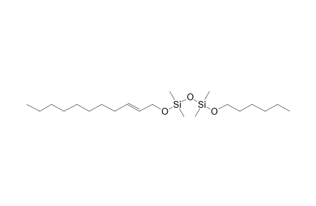 Silane, dimethyl(dimethyl(undec-2-enyloxy)silyloxy)hexyloxy-