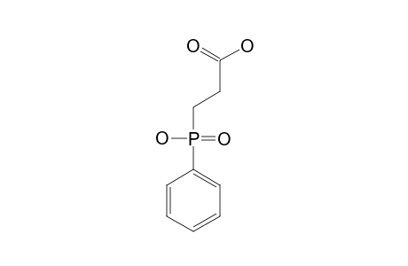 3-(hydroxy-phenyl-phosphoryl)propionic acid