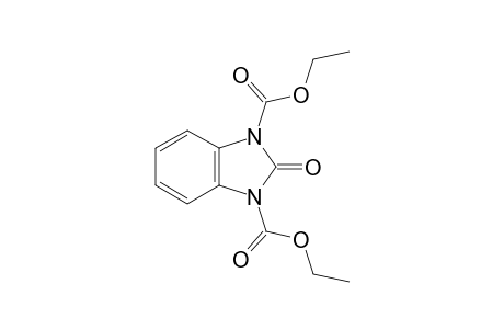 2-oxo-1,3-benzimidazolinedicarboxylic acid, diethyl ester