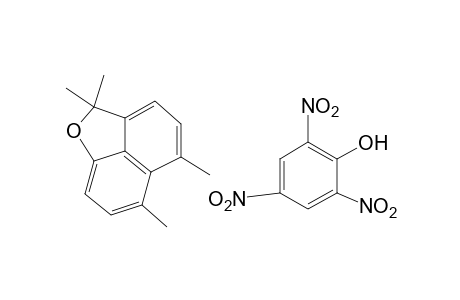 2,2,5,6-Tetramethyl-2H-naphtho[1,8-bc]furan, picrate