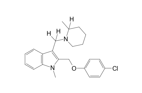 2-[(p-chlorophenoxy)methyl]-1-methyl-3-[(2-methylpiperidino)methyl]indole