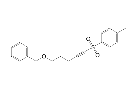 5-Benzyloxy-1-(p-toluenesulfonyl)-1-pentyne