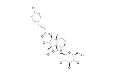 STEREOSPERMOSIDE;6-O-TRANS-PARA-COUMAROYL-DECINNAMOYL-GLOBULARIMIN