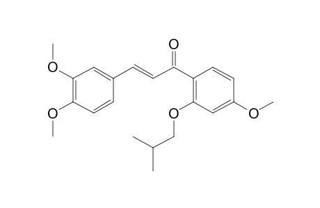 2'-(2-Methylpropyl)oxy-3,4,4'-trimethoxychalcone (isomer 2)