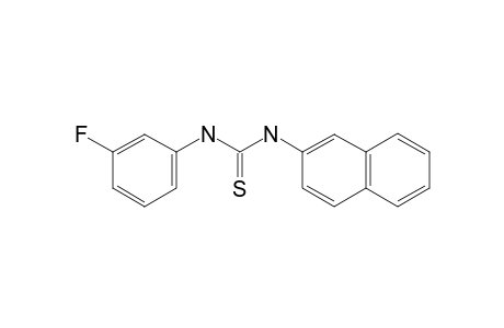 1-(m-fluorophenyl)-3-(2-naphthyl)-2-thiourea