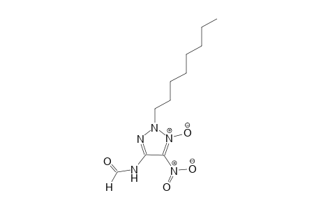 5-Nitro-2-octyl-1-oxido-2H-1,2,3-triazol-4-ylformamide