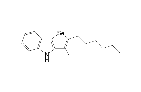 2-Hexyl-3-iodo-4H-selenopheno[3,2-b]indole