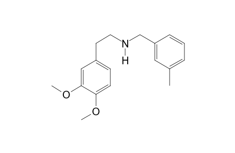 2-(3,4-Dimethoxyphenyl)-N-(3-methylbenzyl)ethan-1-amine