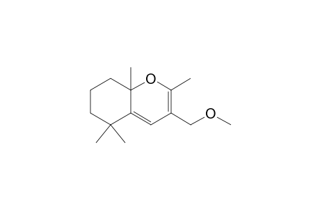 3-Methoxymethyl-2,5,5,8a-tetramethyl-6,7,8,8a-tetrahydro-5H-chromene