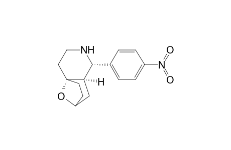 (1R*,5S*,6R*)-5-p-nitrophenyl-11-oxa-4-azatricyclo[6.2.1.0(1.6)]undecane