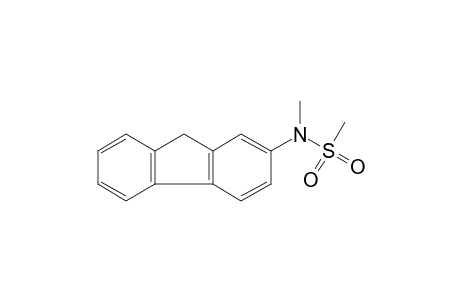 N-(2-fluorenyl)-N-methylmethanesulfonamide