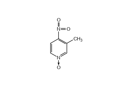 Pyridine, 3-methyl-4-nitro-, 1-oxide