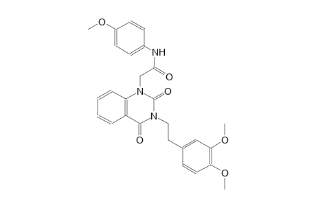 2-(3-[2-(3,4-dimethoxyphenyl)ethyl]-2,4-dioxo-3,4-dihydro-1(2H)-quinazolinyl)-N-(4-methoxyphenyl)acetamide