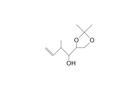 1',4-anti-1',2'-anti-4-(1-Hydroxy-2-methyl-3-buten-1-yl)-2,2-dimethyl-1,3-dioxolan