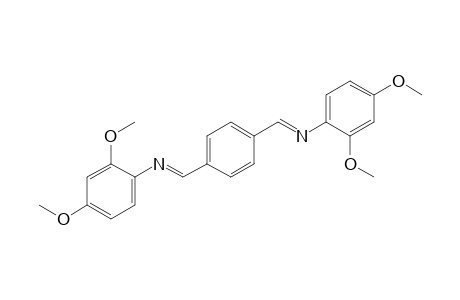 N,N'-(p-phenylenedimethylidyne)bis[2,4-dimethoxyaniline]