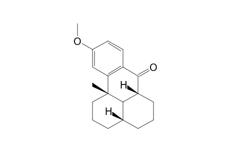 (3AR,6AR,11BS,11CR)-10-METHOXY-11B-METHYL-1,2,3,3A,4,5,6A,11B,11C-DECAHYDRO-7H-BENZ-[DC]-ANTHRACEN-7-ONE