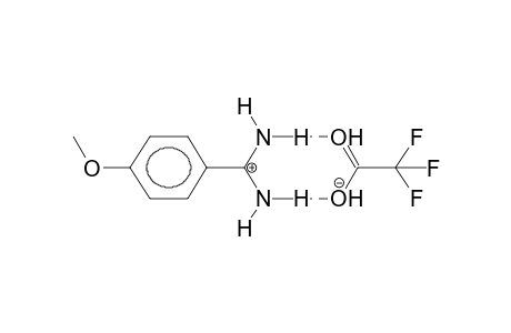 4-METHOXYBENZAMIDINIUM TRIFLUOROACETATE