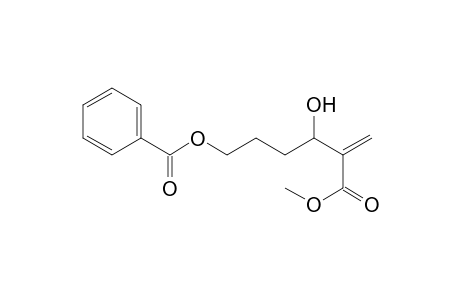 2-(4-Benzoyloxy-1-hydroxy-butyl)-acrylic acid, methyl ester