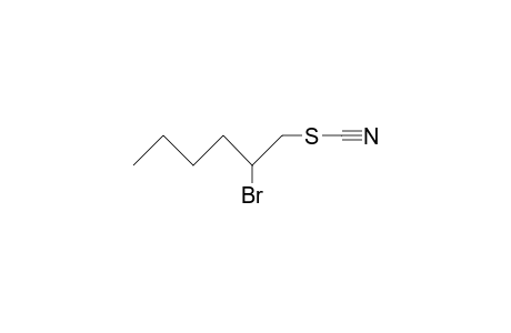2-Bromo-1-thiocyanato-hexane