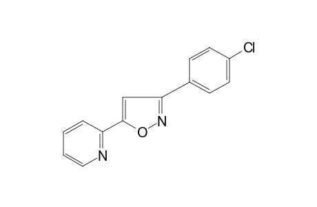 2-[3-(p-chlorophenyl)-5-isoxazolyl]pyridine