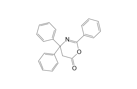 4,5-Dihydro-2,4,4-triphenyl-1,3-oxazin-6-one