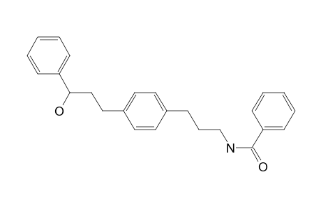 1-(3-Benzamidopropyl)-4-(3-hydroxy-3-phenylpropyl)benzene