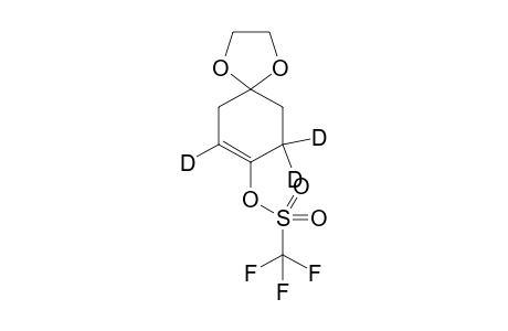 (7,7,9-trideuterio-1,4-dioxaspiro[4.5]dec-8-en-8-yl) trifluoromethanesulfonate