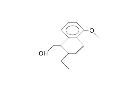 trans-1-Hydroxymethyl-2-ethyl-5-methoxy-1,2-dihydro-naphthalene