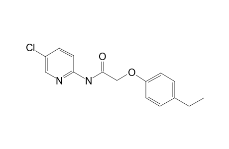 Acetamide, 2-(4-ethylphenoxy)-N-(5-chloro-2-pyridyl)-