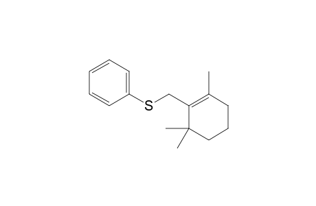 (2,6,6-trimethylcyclohexen-1-yl)methylsulfanylbenzene