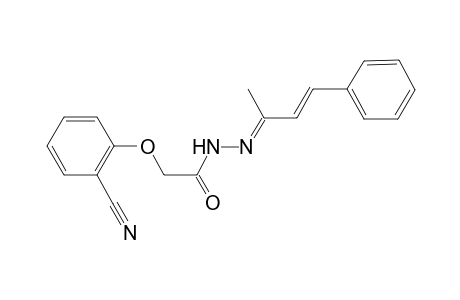 (2-Cyano-phenoxy)-acetic acid (1-methyl-3-phenyl-allylidene)-hydrazide