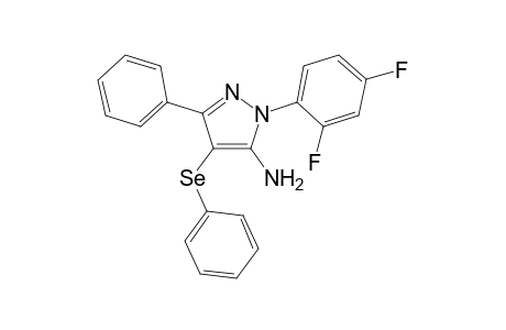 1-(2,4-Difluorophenyl)-3-phenyl-4-(phenylselanyl)-1H-pyrazol-5-amine