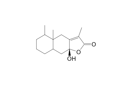 3,4a,5-Trimethyl-9a-.beta.-hydroxy-4,4a,5,6,7,8,8a,9-octahydronaphtho[2,3-b]furan-2(4H)-one