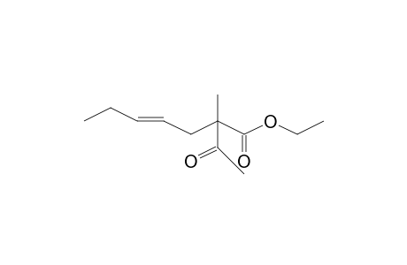 4-Heptenoic acid, 2-acetyl-2-methyl-, ethyl ester, (E)-