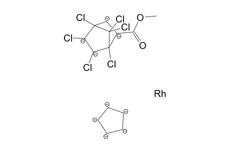 (.Eta.4-1,2,3,4,7,7,-hexachloro-5-methoxycarbonylnorbornadiene)(.eta.5-cyclopentadienyl)rhodium