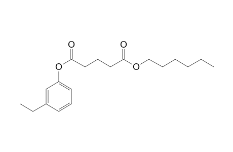 Glutaric acid, 3-ethylphenyl hexyl ester