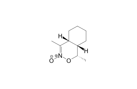 1H-2,3-Benzoxazine, 4a,5,6,7,8,8a-hexahydro-1,4-dimethyl-, 3-oxide, (1.alpha.,4a.beta.,8a.beta.)-