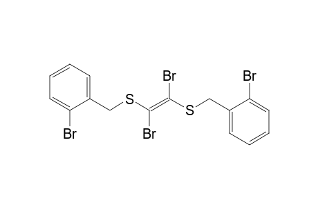 1-Bromo-2-[[(E)-1,2-dibromo-2-[(2-bromophenyl)methylsulfanyl]ethenyl]sulfanylmethyl]benzene