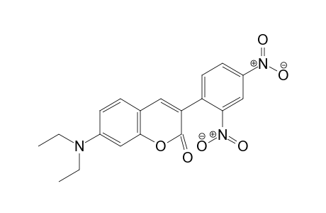 7-(Diethylamino)-3-(2,4-dinitrophenyl)-2H-chromen-2-one