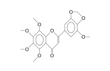 5,6,7,8,5'-PENTAMETHOXY-3',4'-METHYLENEDIOXYFLAVONE