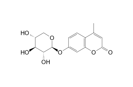 4-Methyl-7-(beta-D-xylopyranosyloxy)coumarin