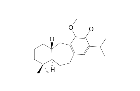 ISOSALVICANOL;10-BETA,12-DIHYDROXY-11-METHOXY-9-(10->20)-ABEO-ABIETA-8,11,13-TRIENE