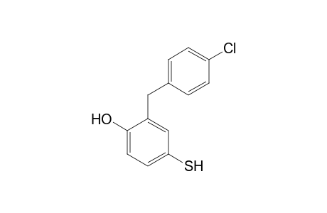 Phenol, 4-mercapto-2-(4-chlorobenzyl)-