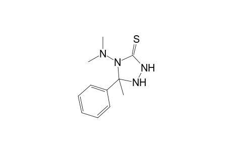 5-Methyl-5-phenyl-4-dimethylamino-[1,2,4]triazolidine-3-thione