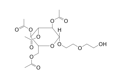 5-HYDROXY-3-OXAPENTYL 2,3,4,6-TETRA-O-ACETYL-BETA-D-GLUCOPYRANOSIDE