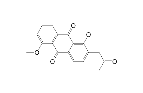 1-Hydroxy-5-methoxy-2-(2-oxopropyl)anthracene-9,10-dione