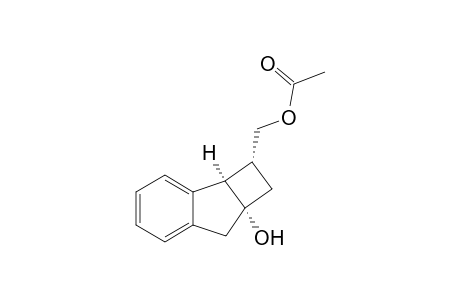 [(2R,2aR,7aR)-7a-hydroxy-1,2,2a,7-tetrahydrocyclobuta[a]inden-2-yl]methyl acetate