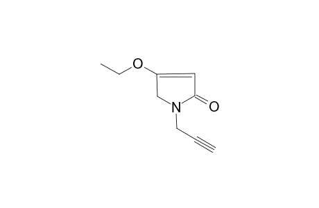 3-Pyrrolin-2-one, 4-ethoxy-1-(2-propynyl)-