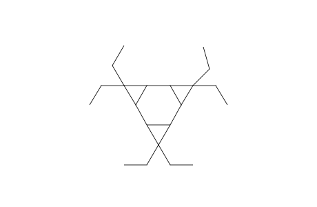 3,3,6,6,9,9-hexaethyl-trans-tetracyclo[6.1.0.0 2,4. 0 5,7] nonane