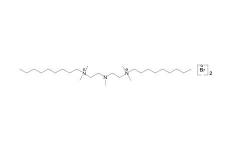 [(methylimino)diethylene]bis[dimethylnonylammonium] dibromide